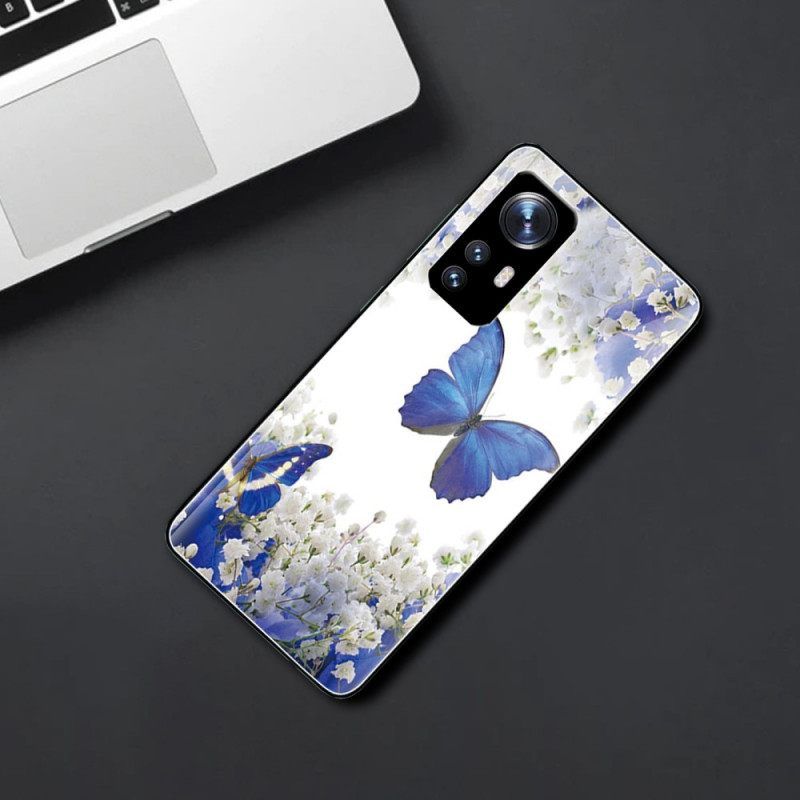 Θήκη Xiaomi 12 Pro Royal Butterflies Tempered Glass